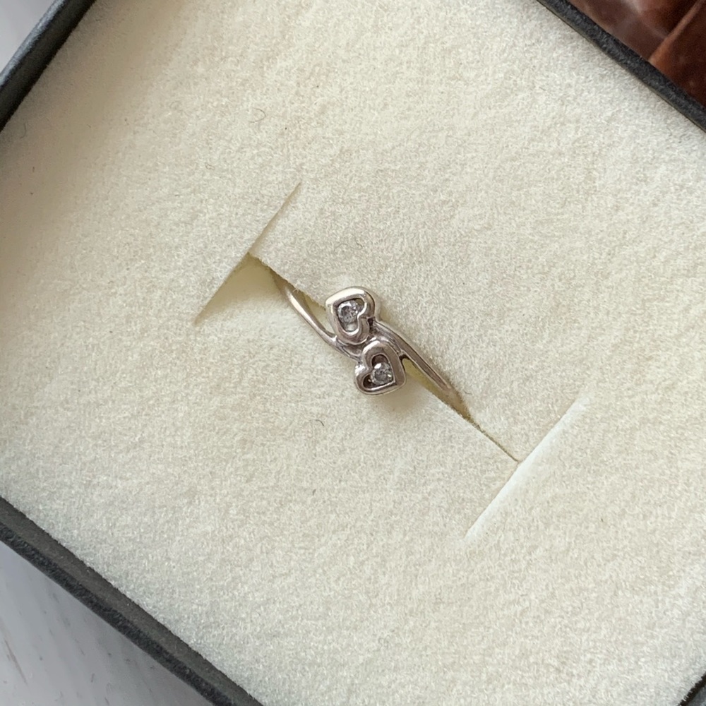 Diamond Heart Ring